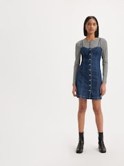 Levi's® Blue Malene Bustier Dress - Image 1 of 7