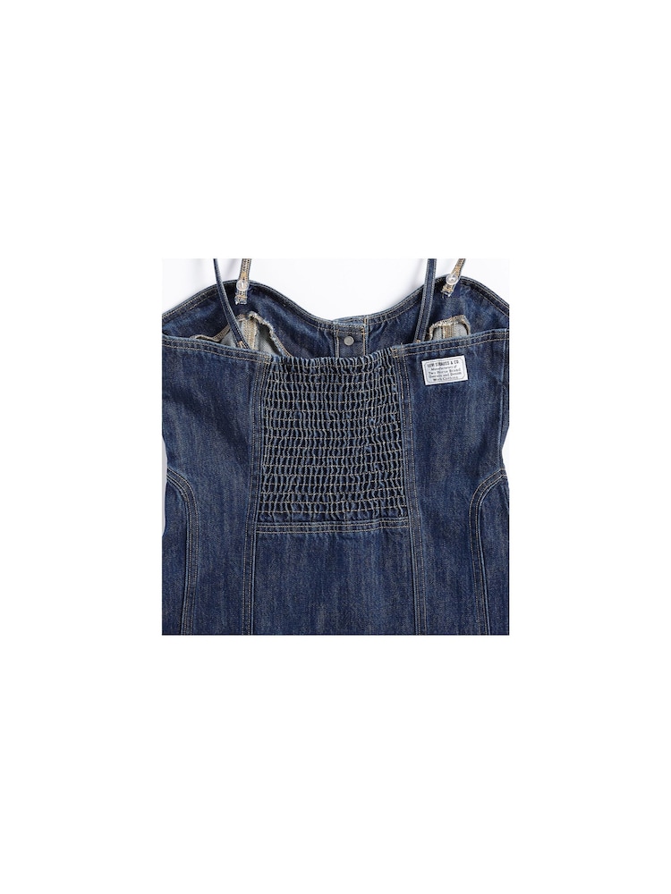 Levi's® Blue Malene Bustier Dress - Image 7 of 7