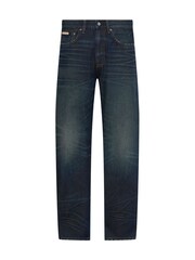 Calvin Klein Blue 90s Straight Jeans - Image 6 of 6