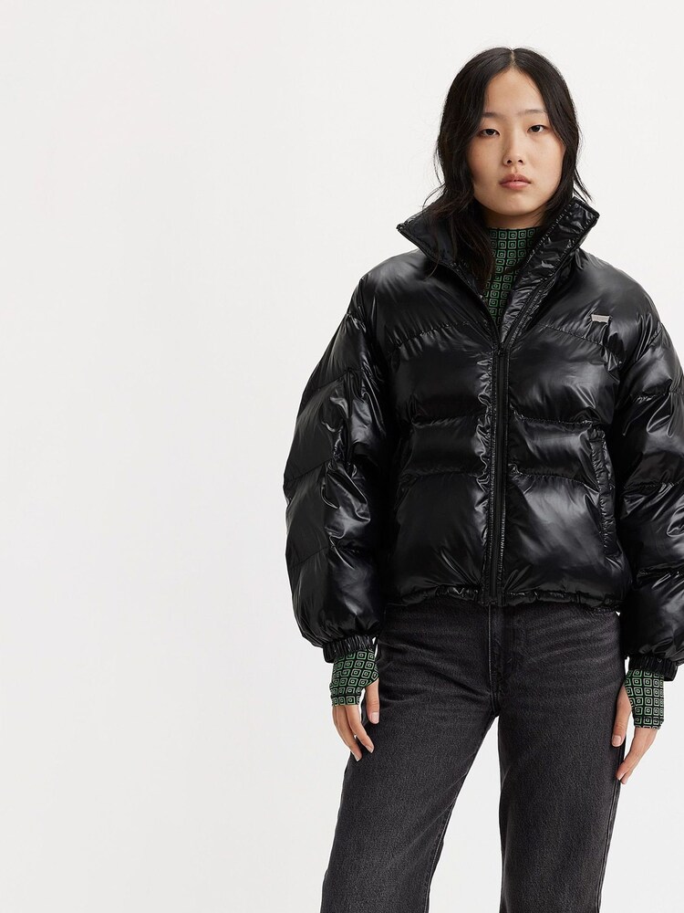 Levi's® Black Retro Puffer Jacket - Image 1 of 2