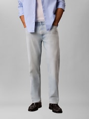Calvin Klein Blue Classic Tapered Jeans - Image 1 of 5