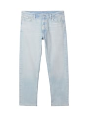 Calvin Klein Blue Classic Tapered Jeans - Image 5 of 5