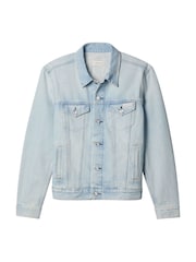 Calvin Klein Slim Denim Trucker Jacket - 6의 이미지 6