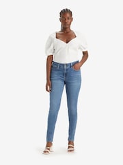 Синий - ® Джинсы с двумя пуговицами Levi's 711™ - Изображение 2 из 9