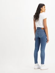 Синий - ® Джинсы с двумя пуговицами Levi's 711™ - Изображение 8 из 9