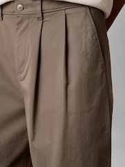 Calvin Klein Green Comfort Cotton Relaxed Chino Trousers - Image 4 of 6