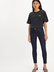 Синий/черный - ® Джинсы с двумя пуговицами Levi's 711™ - Изображение 3 из 9