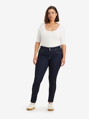 Синий/черный - ® Джинсы с двумя пуговицами Levi's 711™ - Изображение 6 из 9