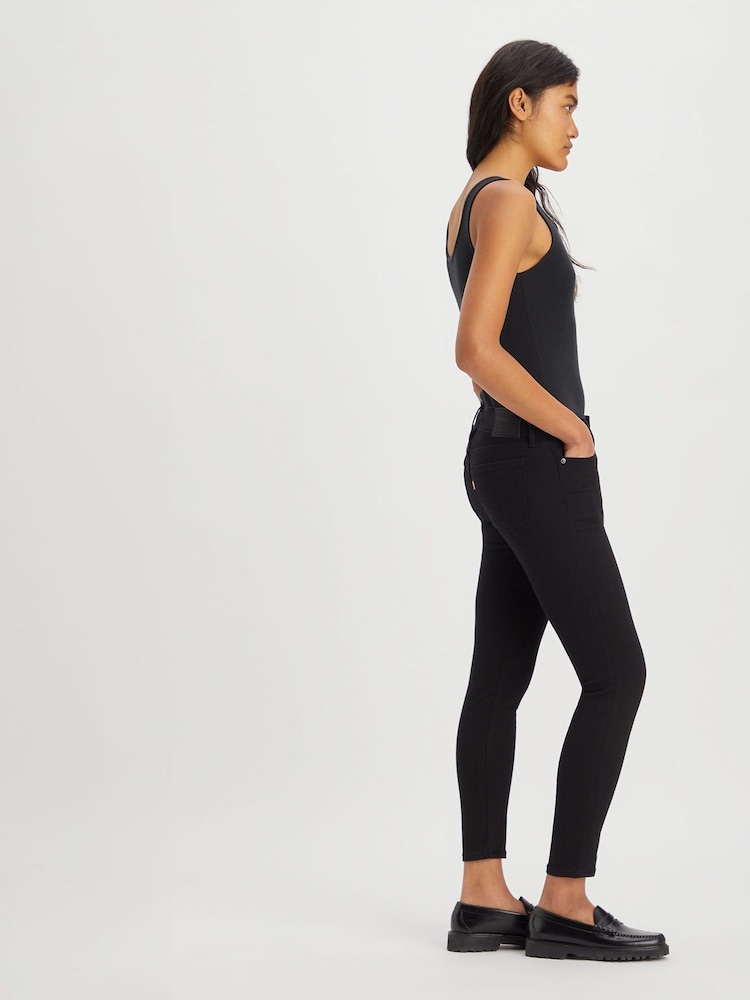 Noir - ® Levi's 711™ jeans à double bouton - Image 9 of 9