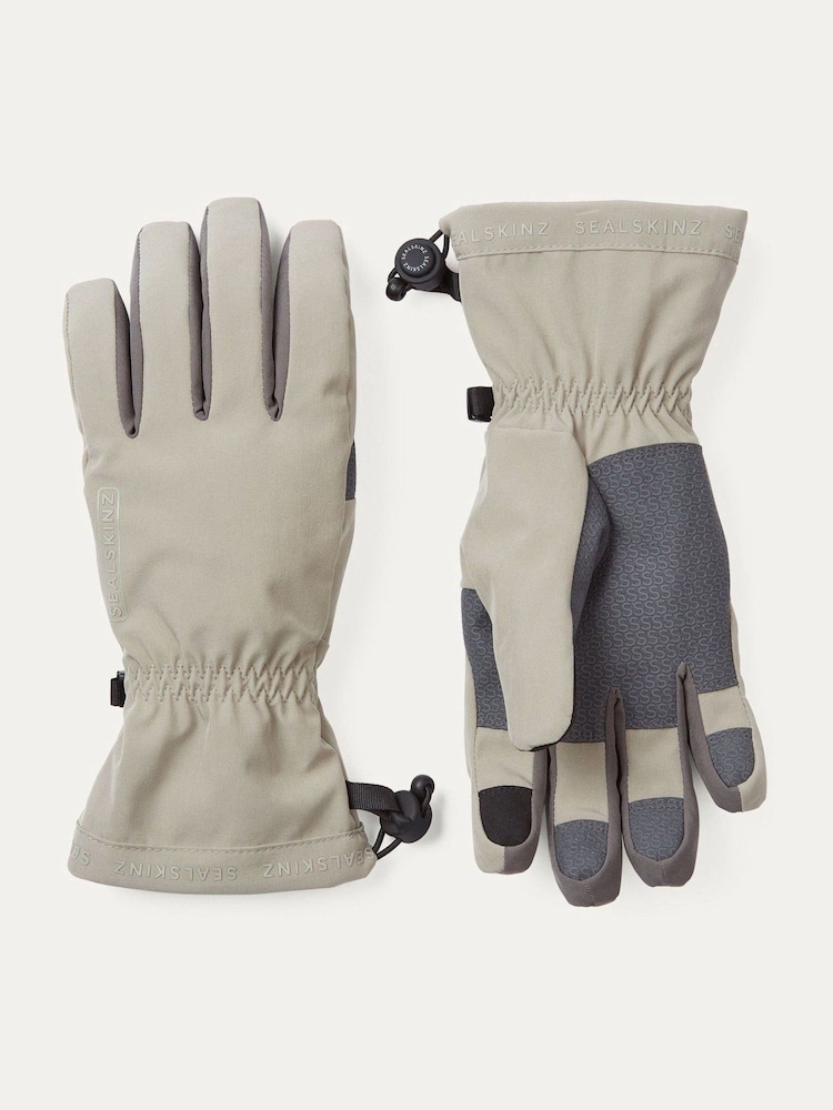 Grau - Sealskinz Drayton Damen Wasserdichte, leichte Stulpenhandschuhe - Bild 1 von 3 Grau - Sealskinz Drayton Damen Wasserdichte, leichte Stulpenhandschuhe - Bild 1 von 3