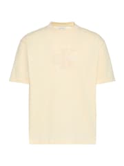 Calvin Klein Yellow Relaxed Logo Appliqué T-Shirt - Image 5 of 5