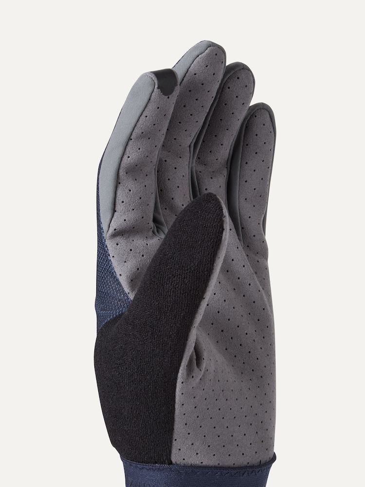 أزرق - قفازات براحة يد مخرمة Paston من SEALSKINZ - صورة 2 من 3