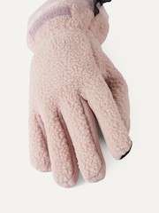 Sealskinz Pink Hoveton Waterproof Women{Sq}S Sherpa Fleece Gloves - Image 3 of 3