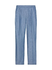 Pantalones Calvin Klein de algodón chambray con cordón ajustable - Imagen 5 de 5