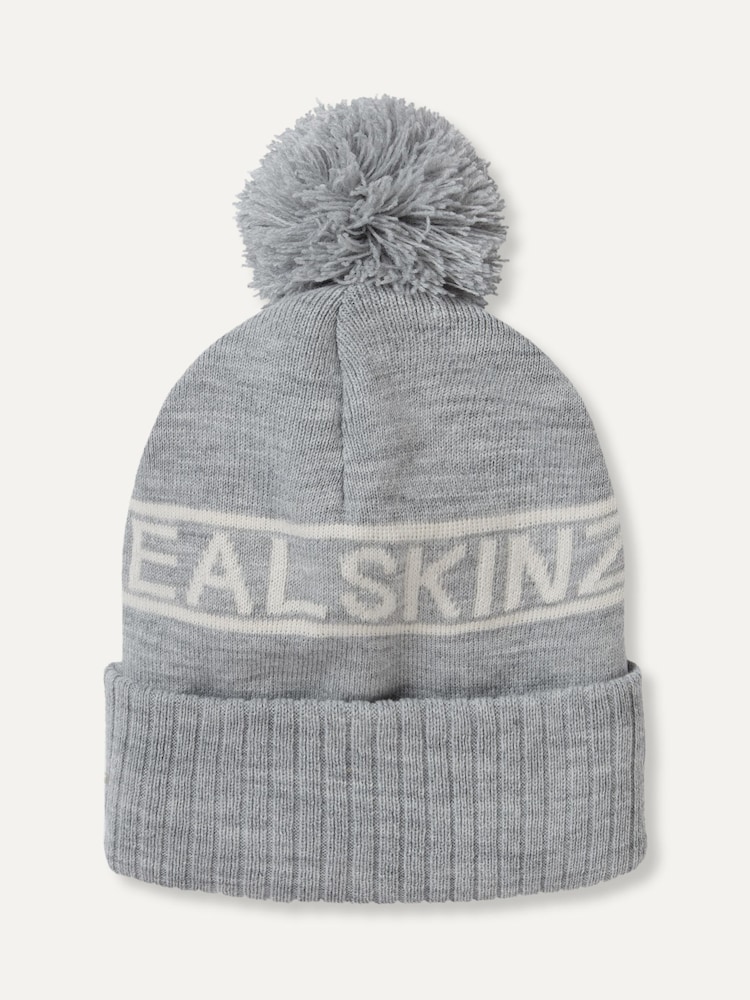 Sealskinz Heacham Waterproof Cold Weather Icon Bobble Hat - Image 2 of 2