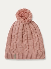 Sealskinz Hemsby Waterproof Cold Weather Cable Knit Bobble Hat - Image 1 of 2