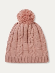 Sealskinz Hemsby Waterproof Cold Weather Cable Knit Bobble Hat - Image 2 of 2