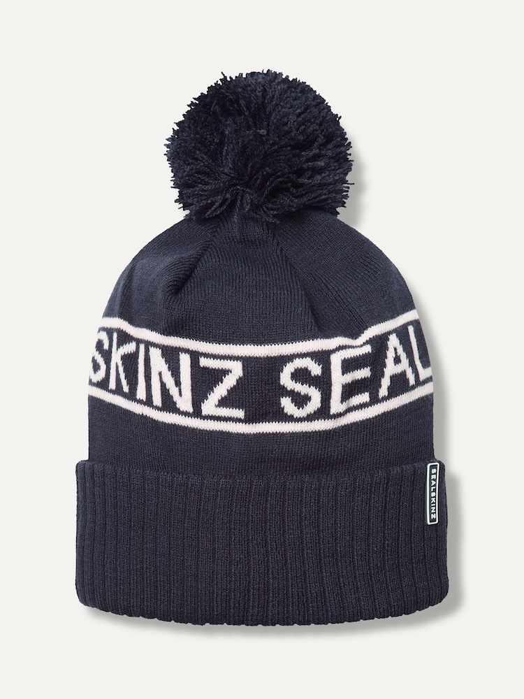 Sealskinz Heacham Waterproof Cold Weather Icon Bobble Hat - Image 1 of 2