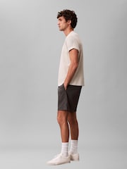 Calvin Klein White/Cream Relaxed Logo T-Shirt - Image 5 of 6
