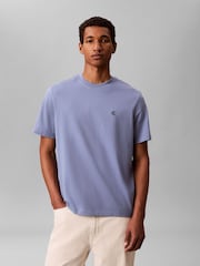 Calvin Klein Blue Monogram T-Shirt - Image 1 of 6