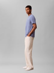 Calvin Klein Blue Monogram T-Shirt - Image 5 of 6