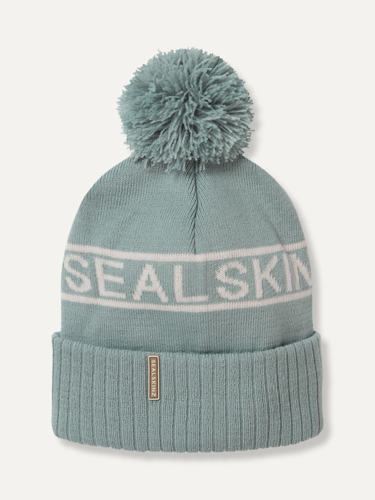 Sealskinz Heacham Waterproof Cold Weather Icon Bobble Hat - Image 1 of 2