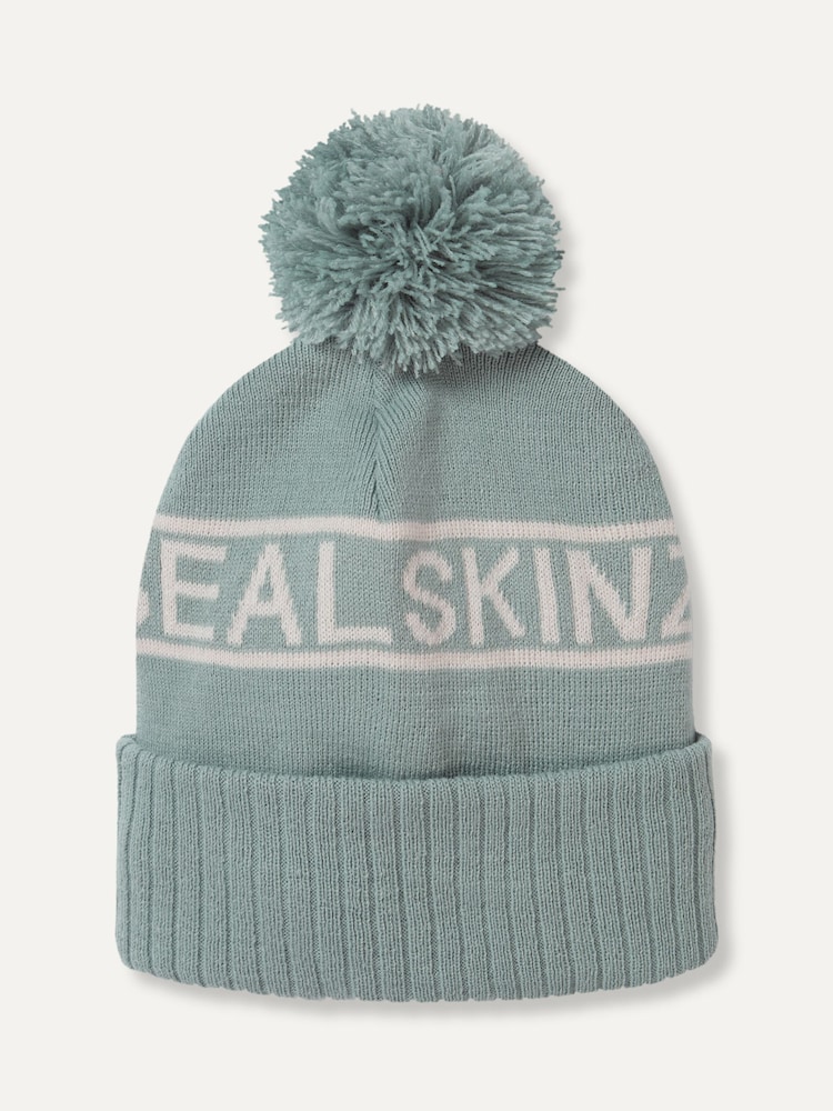 Sealskinz Heacham Waterproof Cold Weather Icon Bobble Hat - Image 2 of 2