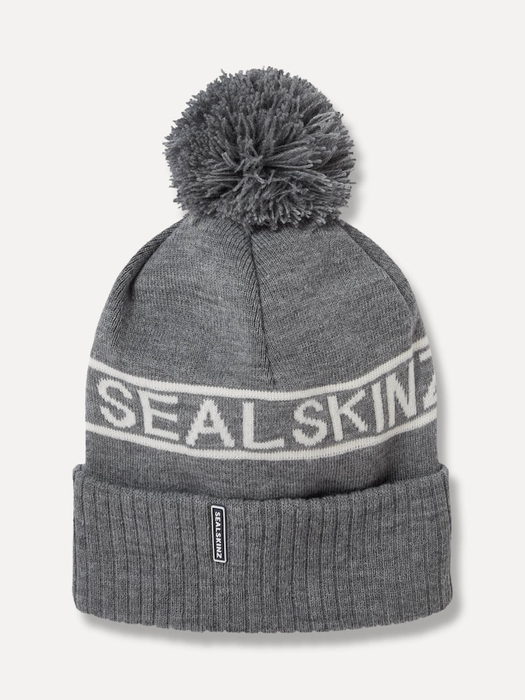 Gorro impermeable con pompón e icono Heacham Cold Weather de Sealskinz - Imagen 1 de 2