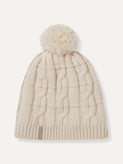 Sealskinz Hemsby Waterproof Cold Weather Cable Knit Bobble Hat - Image 1 of 2
