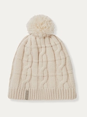 Sealskinz Hemsby Waterproof Cold Weather Cable Knit Bobble Hat - Image 3 of 4