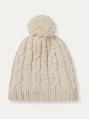Sealskinz Hemsby Waterproof Cold Weather Cable Knit Bobble Hat - Image 4 of 4