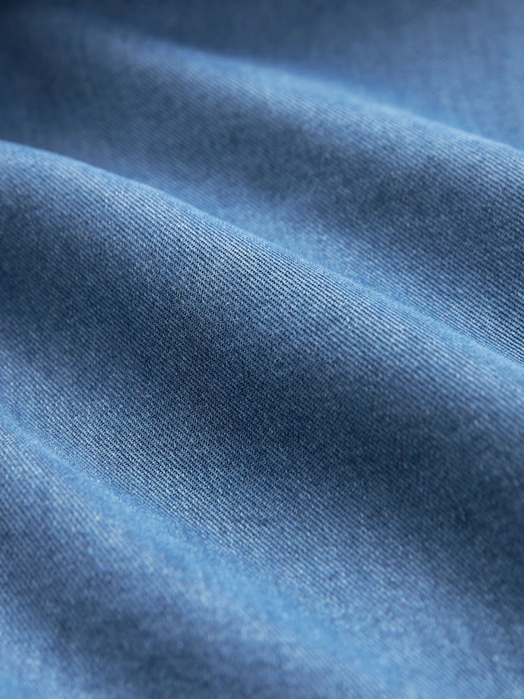 Mid Blue Denim Maxi Dress - Image 7 of 7