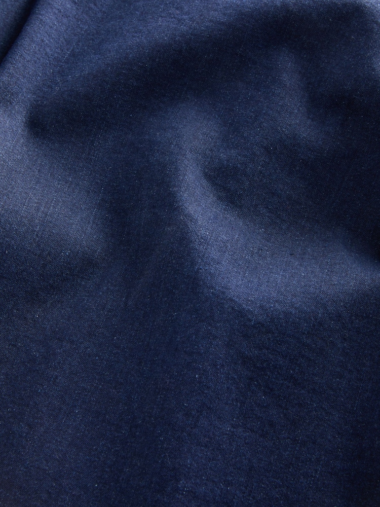 Tintenblau - Bandeau Midi Denim Dress - Bild 6 von 6