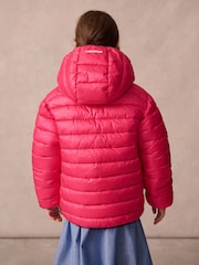 Superdry Pink Fuji Puffer Coat - Image 2 of 13