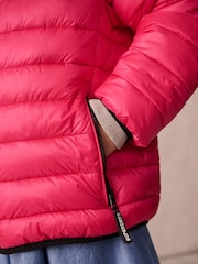 Superdry Pink Fuji Puffer Coat - Image 5 of 13