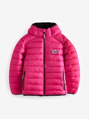 Superdry Pink Fuji Puffer Coat - Image 8 of 13