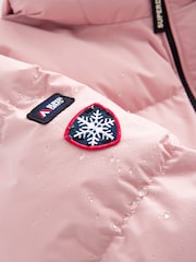 Superdry Pink Sports Puffer Coat - Image 12 of 12