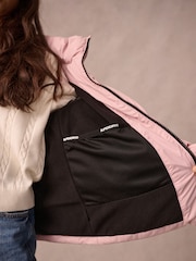 Superdry Pink Sports Puffer Coat - Image 5 of 12