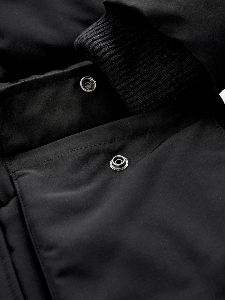 Noir - Parka Superdry Everest longue - Image 12 of 13