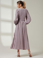 Jolie Moi Renea Long Sleeve Maxi Dress - Bild 2 von 7
