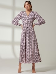 Jolie Moi Renea Long Sleeve Maxi Dress - Bild 4 von 7