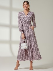 Jolie Moi Renea Long Sleeve Maxi Dress - Bild 5 von 7