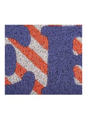 pt, Orange/White Move Your Feet Zig Zag Doormat - Image 3 of 3