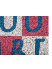 pt, Pink/White Good Vibes Doormat - Image 3 of 3
