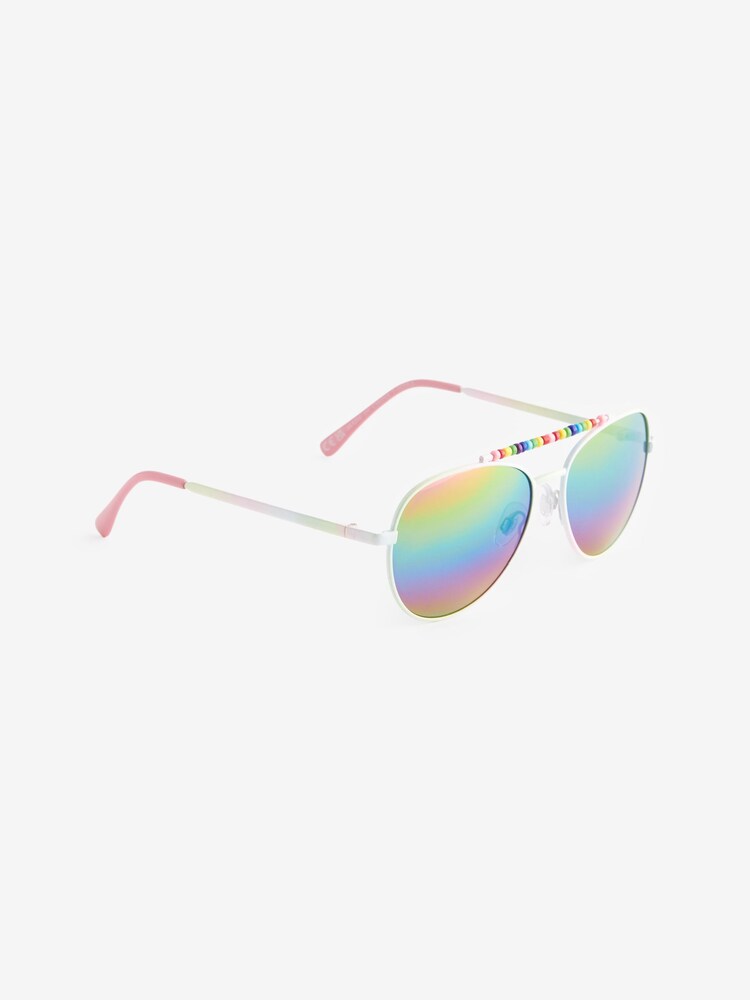 Pink Beaded Sunglasses - Image 1 of 5