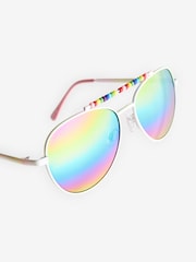 Pink Beaded Sunglasses - Image 4 of 5