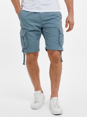 Threadbare 100% bumbac Bermude - Imaginea 2 din 4