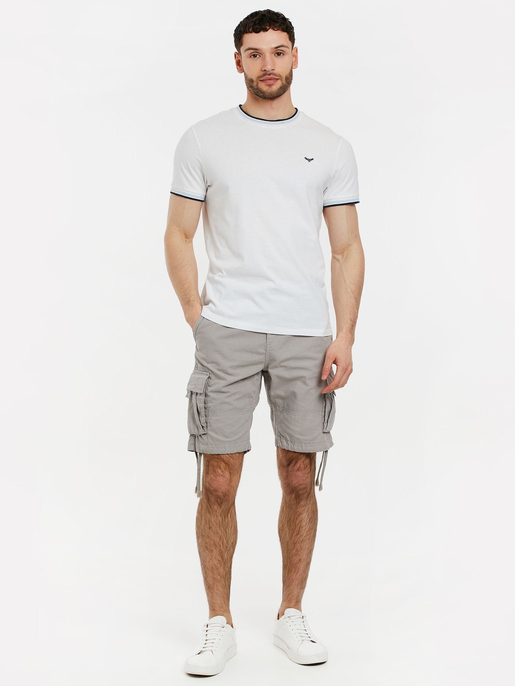 カタリストBig Slit Cargo Shortsライトグレー カタリストBig Slit Cargo Shortsライトグレー CARGO SHORTS