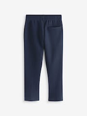Navy Blue Slim Fit Smart Joggers (3-16yrs) - Image 2 of 4