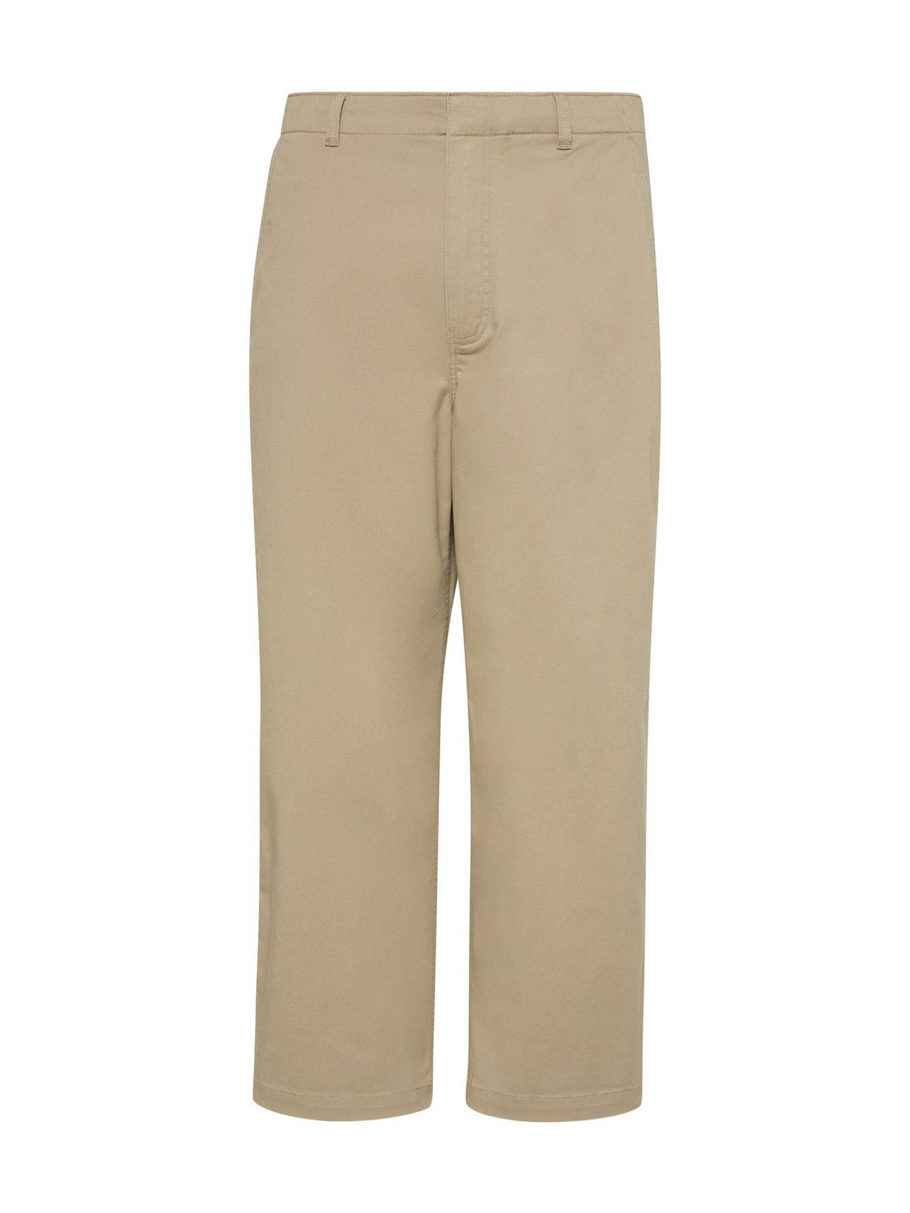 Buy Calvin Klein Brown 90s Loose Cropped Chino Trousers from Next USA